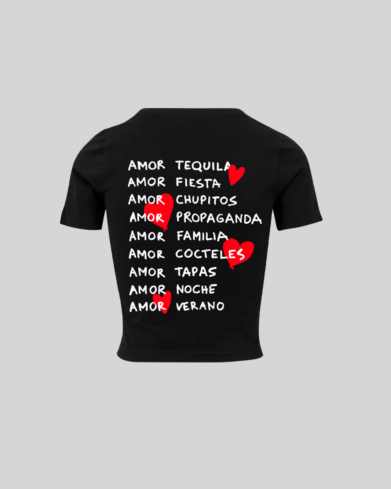 Crop top Historia de Amor